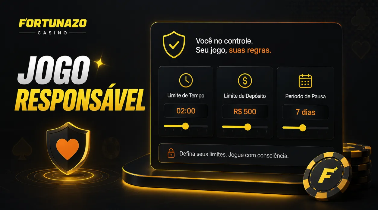 Jogo responsável no Fortunazo Casino